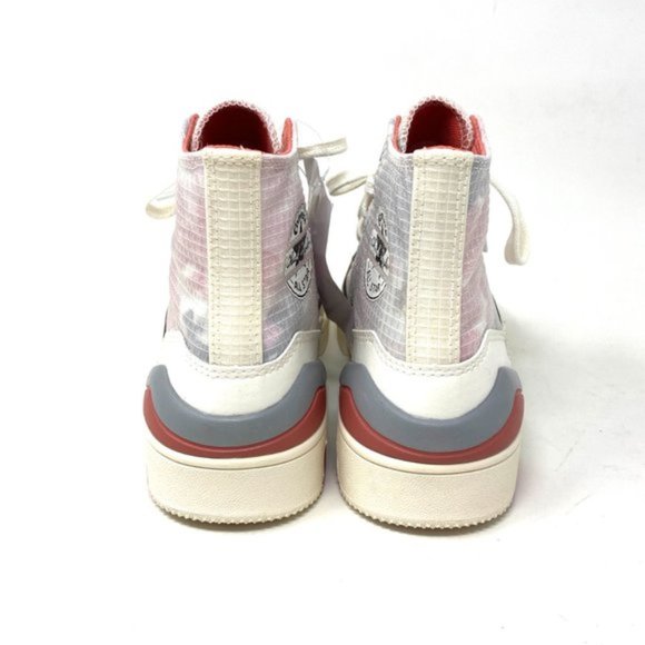 💖MEGA SALE💖Converse All Star CPX70 Hi Washed Floral Platform Pink Women 57228 - Picture 3 of 9